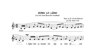 Bài hát: ĐỪNG LO LẮNG