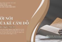 Lời Nói Của Kẻ Cám Dỗ – 8/7/2024