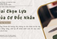 Hai Chọn Lựa Của Cơ Đốc Nhân – 23/6/2025