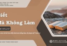 Biết Mà Không Làm – 14/7/2025