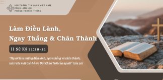 Làm Điều Lành, Ngay Thẳng và Chân Thành – 18/7/2025