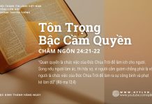 Tôn Trọng Bậc Cầm Quyền – 17/8/2025