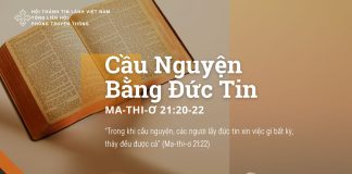 Cầu Nguyện Bằng Đức Tin – 26/8/2025