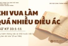 Khi Vua Làm Quá Nhiều Điều Ác – 12/9/2025